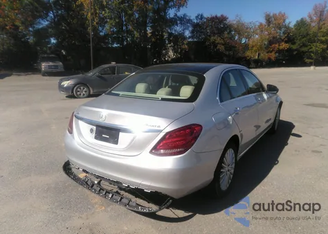 2017 Mercedes-Benz C 300 Luxury 4Matic from USA, damaged, VIN 55SWF4KB7HU206216